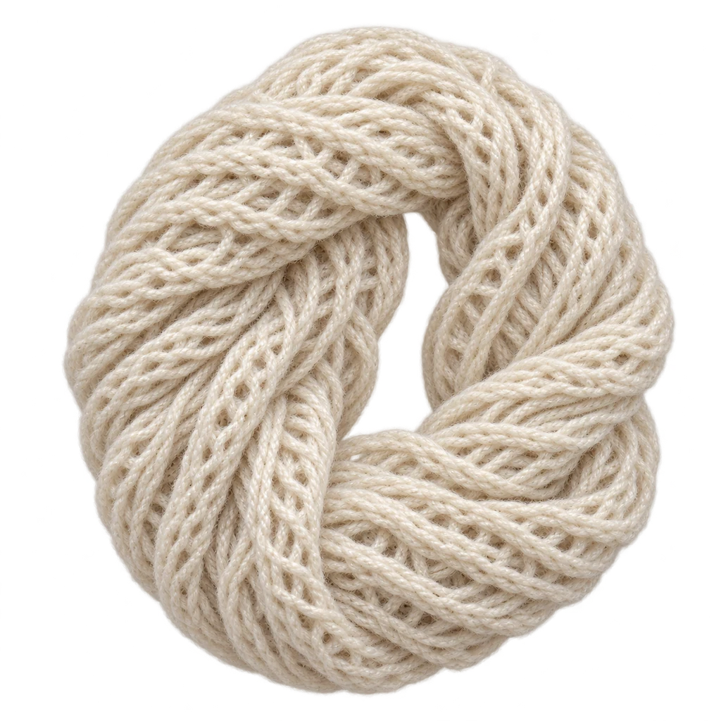 Acrylic Tube — Baly yarn photograph — illustrative scene