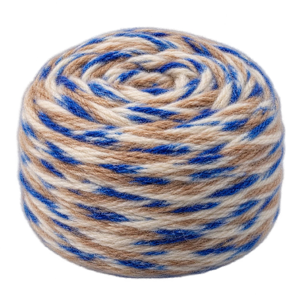 Acrylic Mohairlike Blend — Baly yarn photograph — illustrative scene