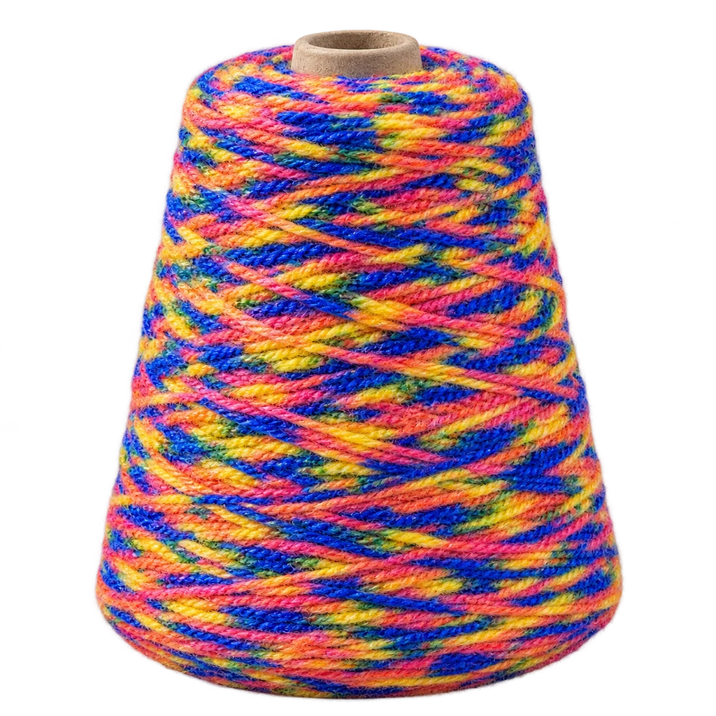 Acrylic Nylon Tape Blend — Baly yarn photograph — illustrative scene