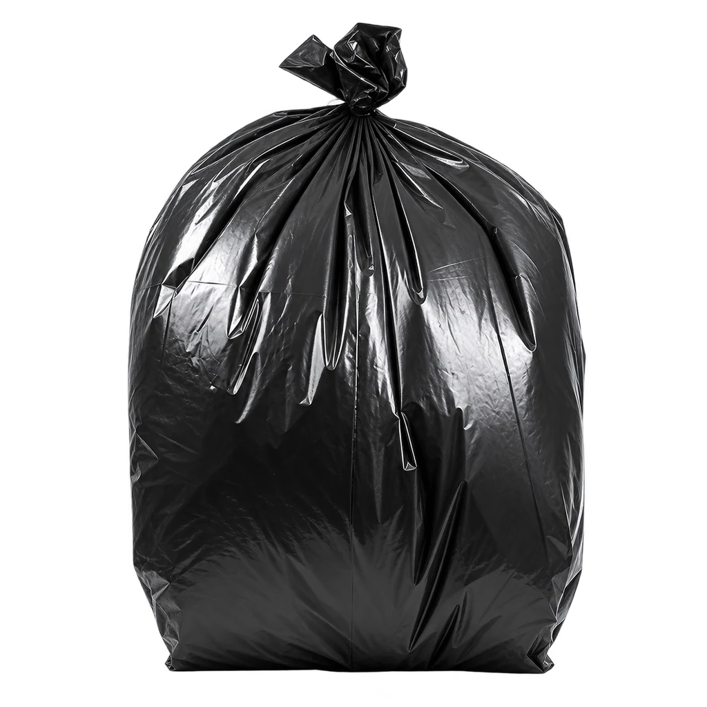 Recycled Garbage Bags — Baly product photograph — illustrative scene