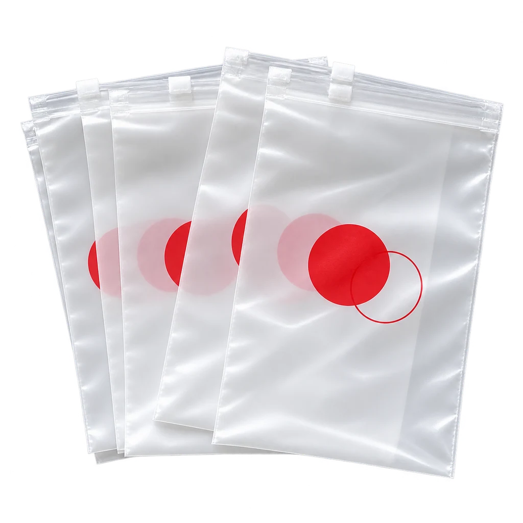 Hdpe Zip-Lock With Runner Polybag — Baly product photograph — illustrative scene