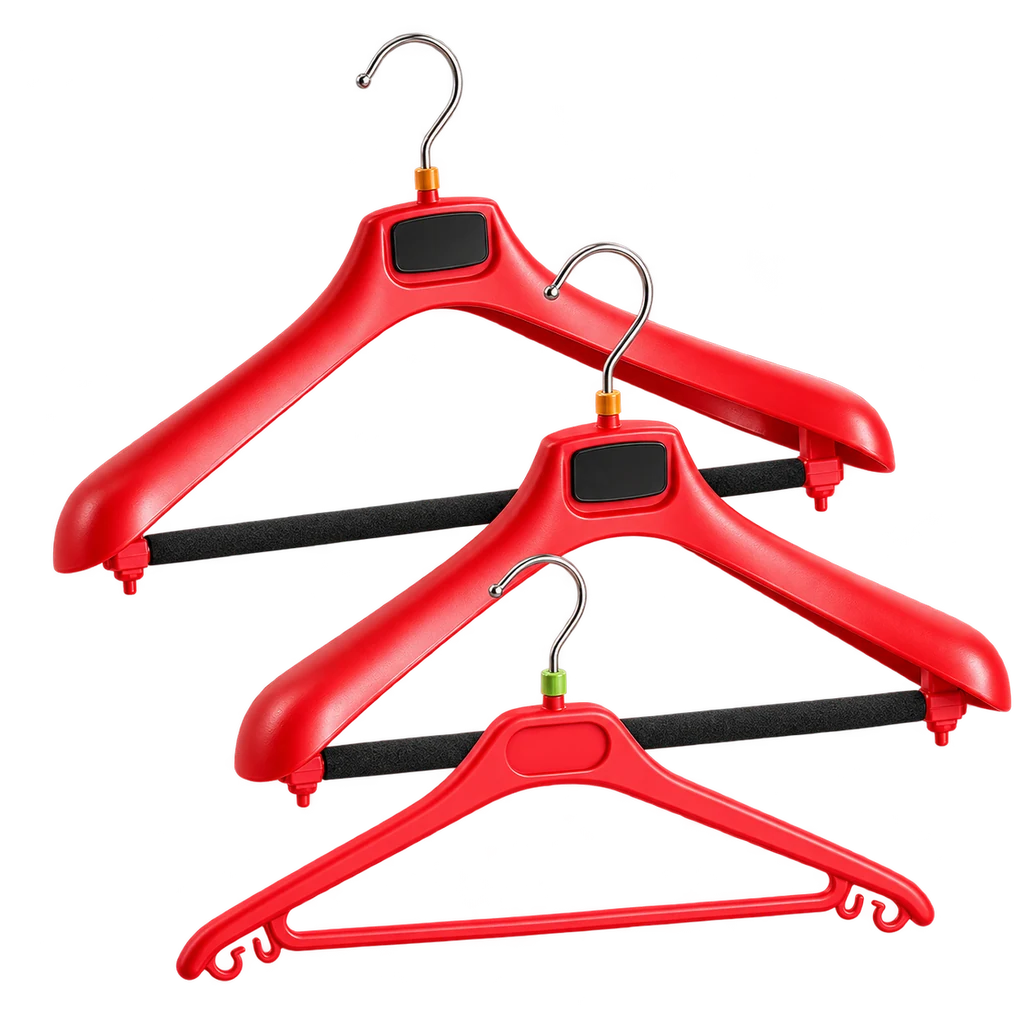 Suit / Jacket Hangers — Baly product photograph — illustrative scene