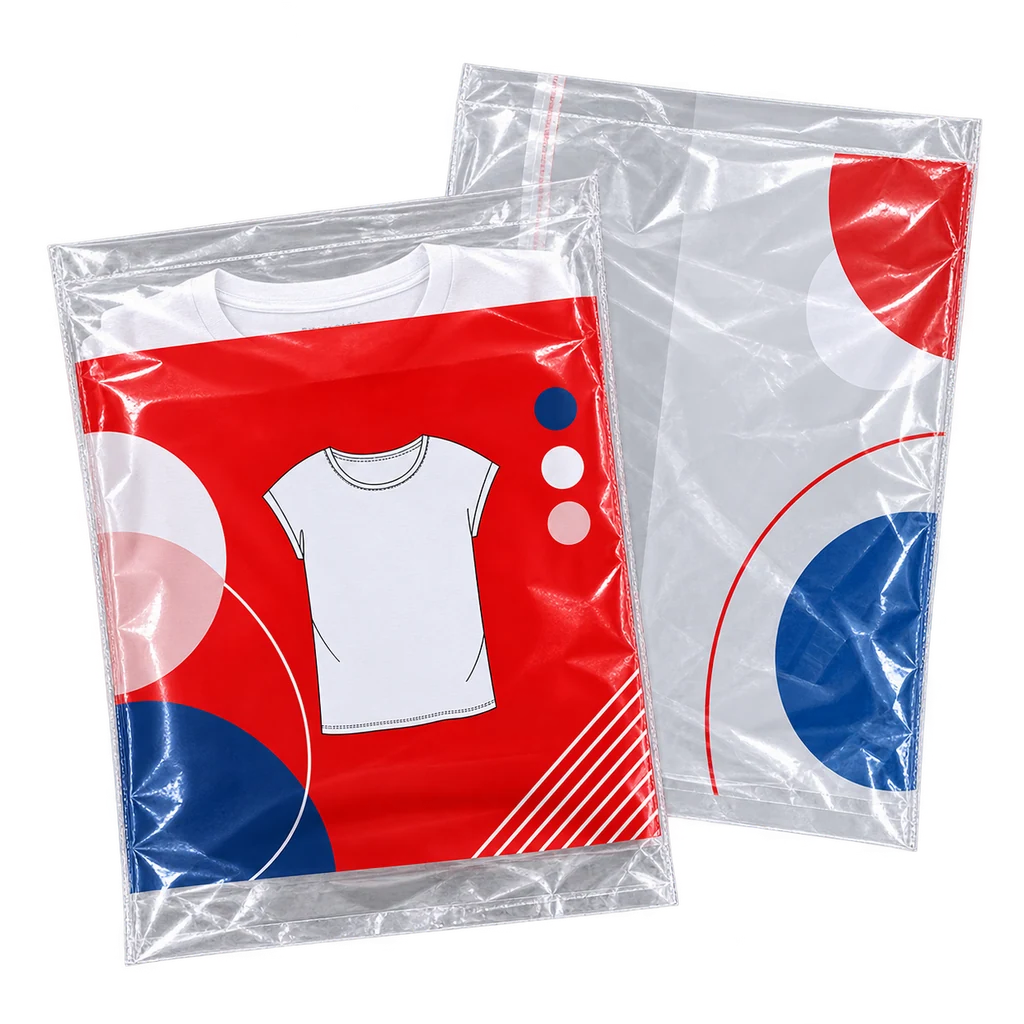 Multi-Color Flexo Printed Polybags — Baly product photograph — illustrative scene