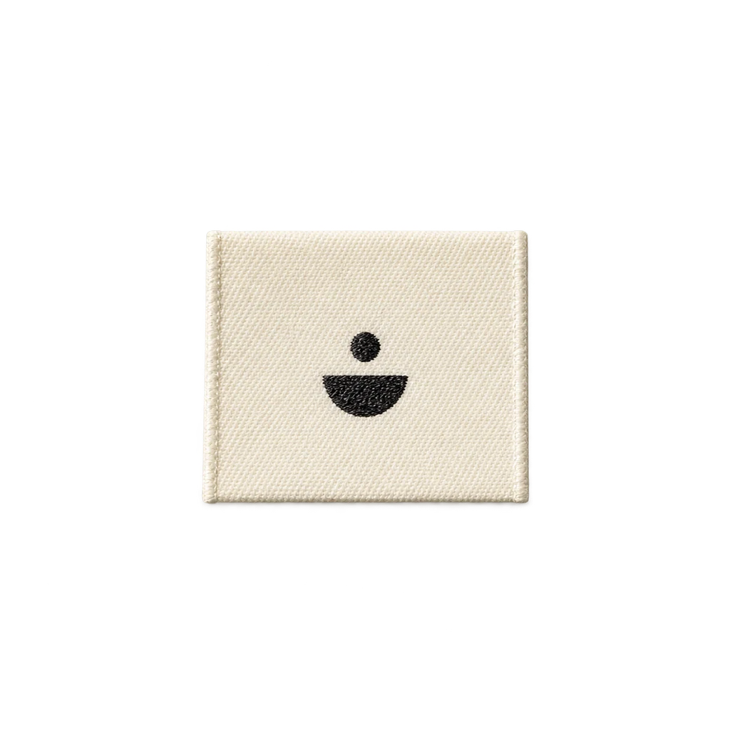 Woven Label — Baly product photograph — illustrative scene
