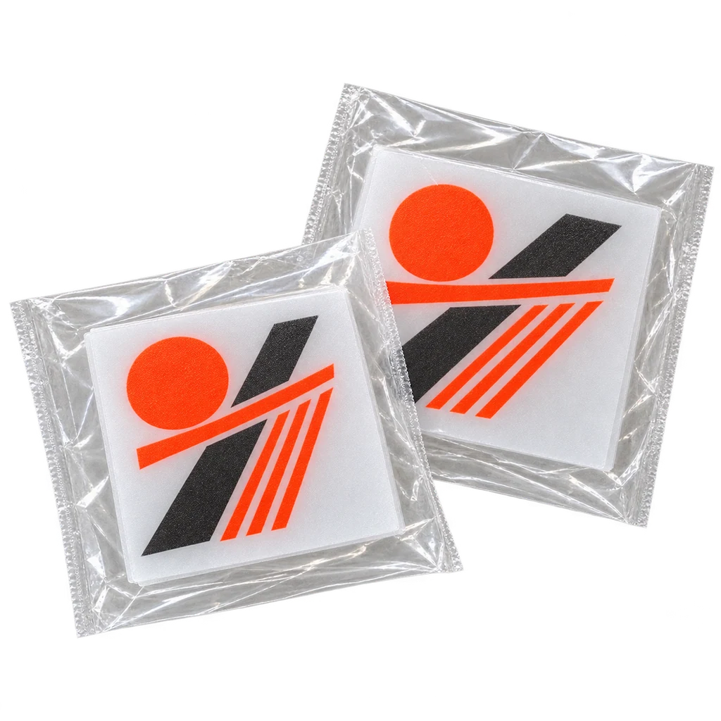 Heat Seal Sticker — Baly product photograph — illustrative scene