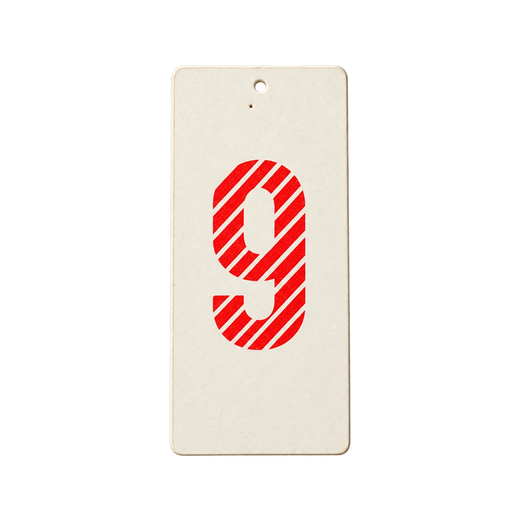 Hang Tag Printing — Baly product photograph — illustrative scene