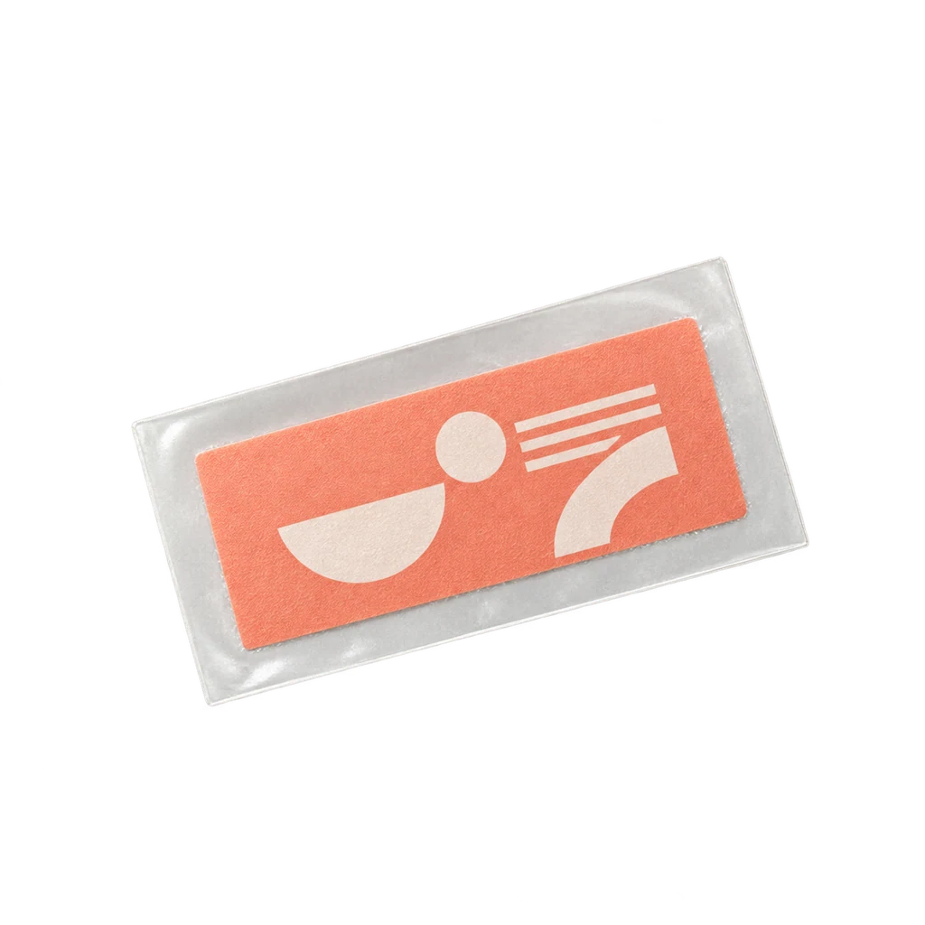 Heat Seal Sticker — Baly product photograph — illustrative scene