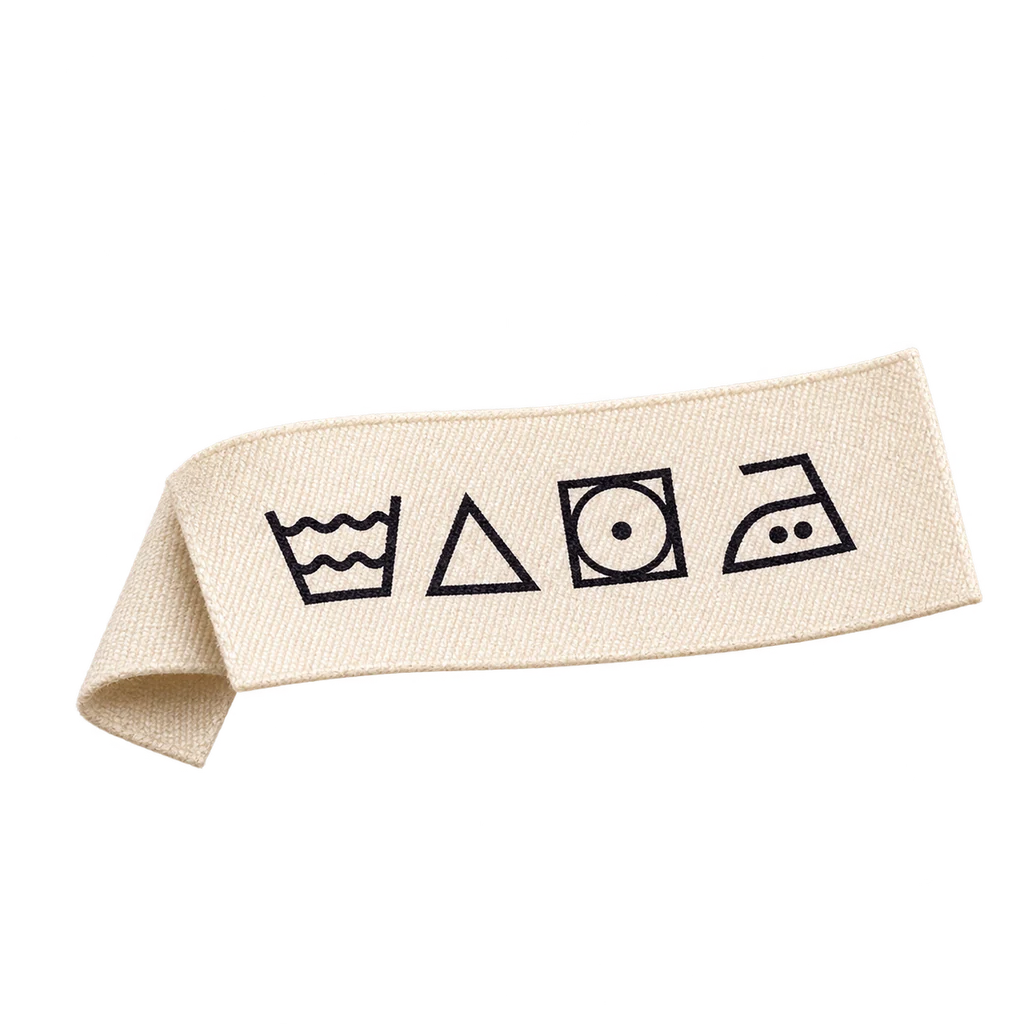 Woven Label — Baly product photograph — illustrative scene